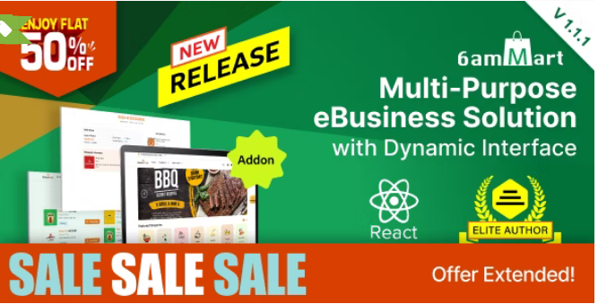 6amMart React User Website - amMart React User Website v2.3 by Codecanyon Nulled Free Download