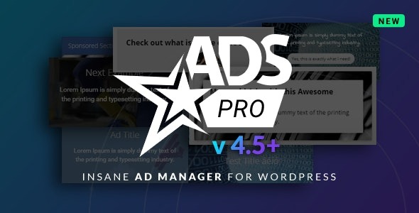 Ads Pro Plugin – Multi-Purpose WordPress Advertising Manager - Ads Pro Plugin Multi-Purpose WordPress Advertising Manager v4.8 by Codecanyon Nulled Free Download