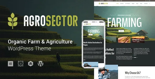 Agrosector – Agriculture and Organic Food WP - Agrosector Agriculture and Organic Food WP v1.5.2 by Themeforest Nulled Free Download