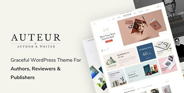 Auteur – WordPress Theme for Authors and Publishers - Auteur - WordPress Theme for Authors and Publishers v6.9 by Themeforest Nulled Free Download