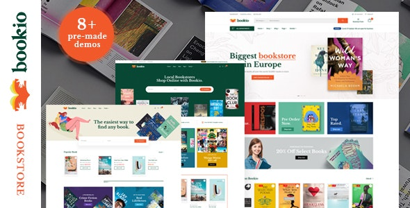 Bookio – Book Store WooCommerce WordPress Theme - Bookio - Book Store WooCommerce WordPress Theme v1.1.2 by Themeforest Nulled Free Download
