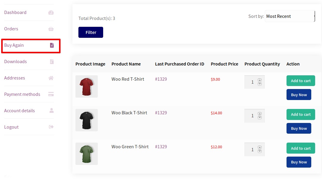 Buy Again for WooCommerce - Buy Again for WooCommerce v4.5.0 by Woocommerce Nulled Free Download