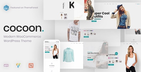 Cocoon – Modern WooCommerce WordPress Theme - Cocoon Modern WooCommerce WordPress Theme v1.3.9 by Themeforest Nulled Free Download