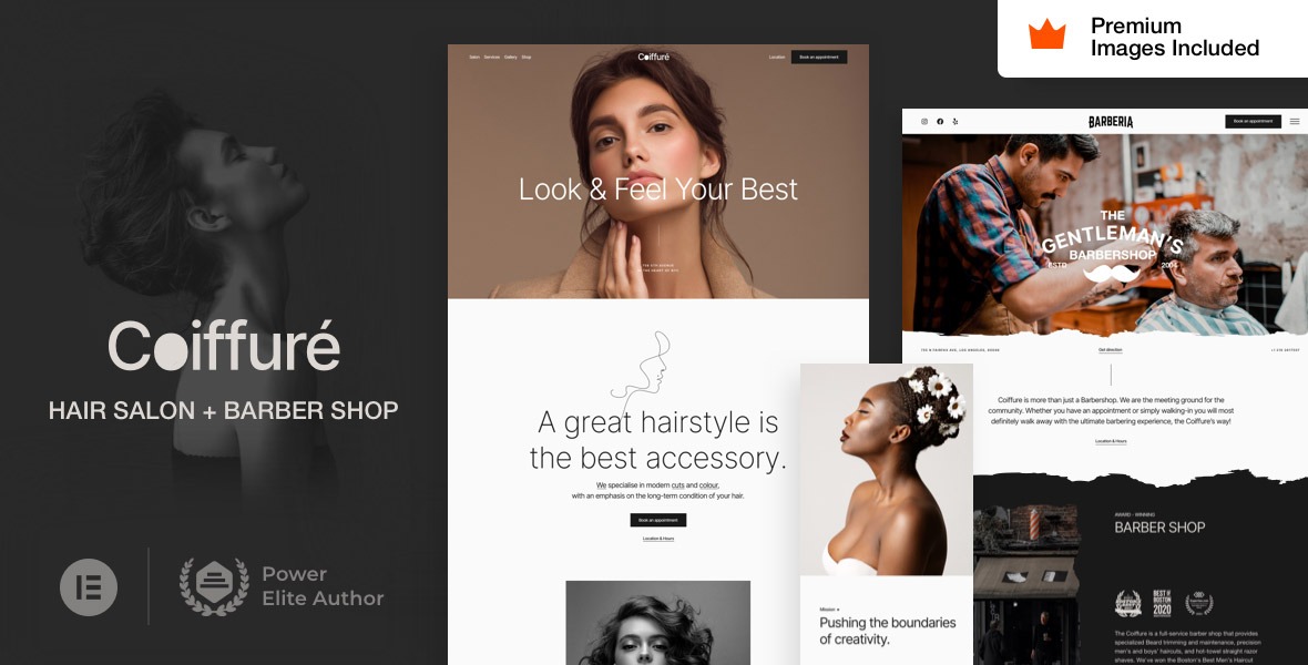 Coiffure – Hair Salon – Barber WordPress Theme - Coiffure - Hair Salon - Barber WordPress Theme v3.1 by Themeforest Nulled Free Download