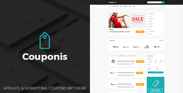 Couponis – Affiliate – Submitting Coupons WordPress Theme - Couponis - Affiliate & Submitting Coupons WordPress Theme v3.1.9 by Themeforest Nulled Free Download