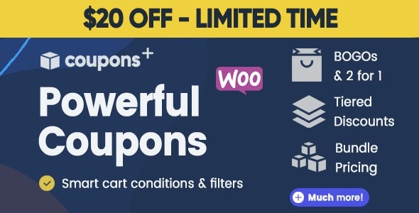 Coupons + Advanced WooCommerce Coupons Plugin - Coupons - Advanced WooCommerce Coupons Plugin v2.2.1 by Codecanyon Nulled Free Download