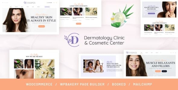 D&C Dermatology Clinic – Cosmetology Center WordPress Theme - D-C Dermatology Clinic - Cosmetology Center WordPress Theme v1.3.0 by Themeforest Nulled Free Download