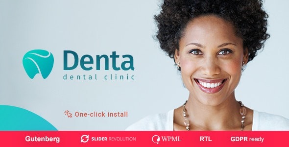 Denta – Dental Clinic WP Theme - Denta Dental Clinic WP Theme v1.1.6 by Themeforest Nulled Free Download