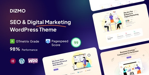 Dizmo- SEO – Digital Marketing Theme - Dizmo - SEO & Digital Marketing Theme v1.0.3 by Themeforest Nulled Free Download
