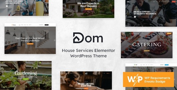 DomHouse Services Elementor WordPress Theme - Dom - House Services Elementor WordPress Theme v1.18.0 by Themeforest Nulled Free Download