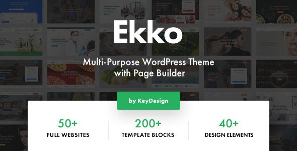 Ekko – Multi-Purpose WordPress Theme with Page Builder - Ekko - Multi-Purpose WordPress Theme with Page Builder v4.4 by Themeforest Nulled Free Download