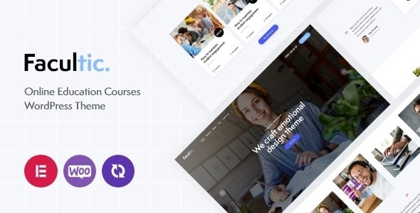 Facultic Online Education Courses WordPress Theme - Facultic - Online Education Courses WordPress Theme v1.11 by Themeforest Nulled Free Download