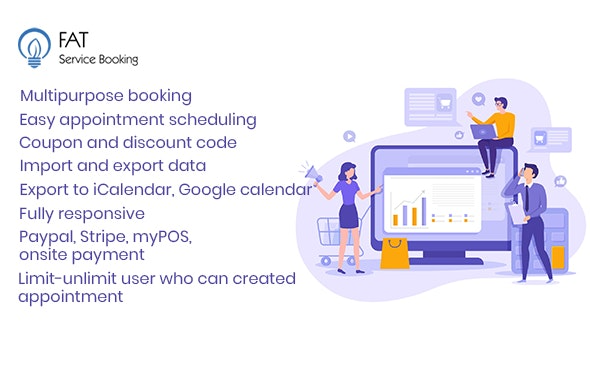 Fat Services Booking Automated Booking and Online Scheduling - Fat Services Booking - Automated Booking and Online Scheduling v5.6 by Codecanyon Nulled Free Download
