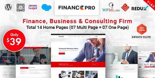 Finance ProBusiness – Consulting WordPress Theme - Finance Pro Business - Consulting WordPress Theme v1.8.9 by Themeforest Nulled Free Download