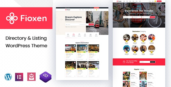 Fioxen – Directory Listing WordPress Theme - Fioxen Directory Listing WordPress Theme v1.1.1 by Themeforest Nulled Free Download