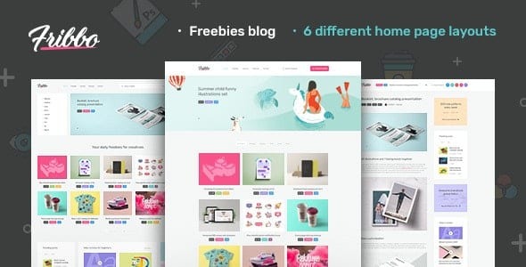 Fribbo – Freebies Blog WordPress Theme - Fribbo Freebies Blog WordPress Theme v1.0.8 by Themeforest Nulled Free Download