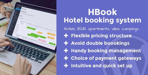 HBook – Hotel booking system – WordPress Plugin - HBook - Hotel booking system - WordPress Plugin v2.0.25 by Codecanyon Nulled Free Download