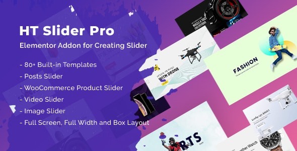 HT Slider Pro For Elementor - HT Slider Pro For Elementor v1.2.1 by Codecanyon Nulled Free Download