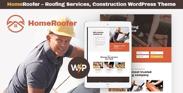 HomeRoofer Roofing Company Services – Construction WordPress Theme - Home Roofer Roofing Company Services - Construction WordPress Theme v2.2.0 by Themeforest Nulled Free Download