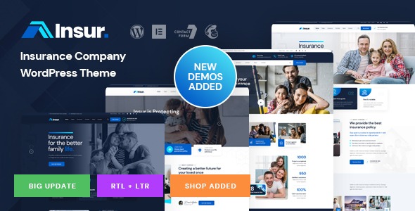 Insur Insurance Company WordPress Theme - Insur - Insurance Company WordPress Theme v1.4 by Themeforest Nulled Free Download