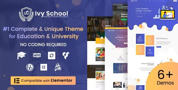 Ivy School – Education, University & School WordPress Theme - IvyPrep Education & School WordPress Theme v1.5.5 by Themeforest Nulled Free Download