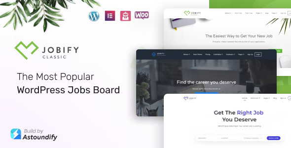 Jobify – WordPress Job Board Theme - Jobify - The Most Popular WordPress Job Board Theme v4.2.3 by Themeforest Nulled Free Download