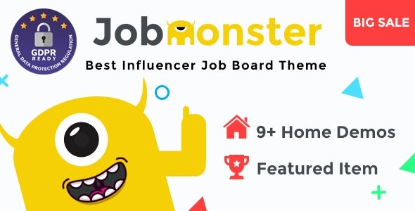 Jobmonster – Job Board WordPress Theme - Jobmonster - Job Board WordPress Theme v4.7.1 by Themeforest Nulled Free Download