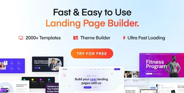 Landio – Multi-Purpose Landing Page WordPress Theme - Landio - Multi-Purpose Landing Page WordPress Theme v3.0.10 by Themeforest Nulled Free Download