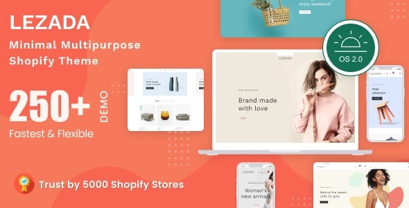 Lezada Multipurpose Shopify Theme - Lezada Multipurpose Shopify Theme v4.0.4 by Themeforest Nulled Free Download