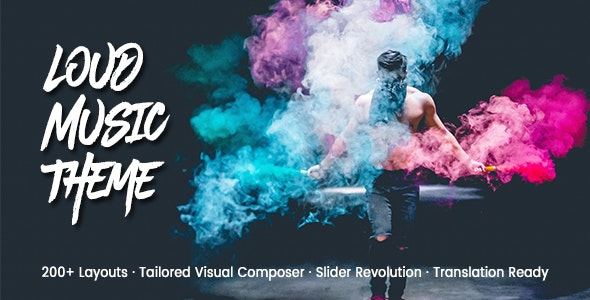 Loud – A Modern WordPress Theme For The Music Industry - Loud A Modern WordPress Theme For The Music Industry v2.5.2 by Themeforest Nulled Free Download