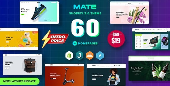 Mate – Multipurpose Shopify Theme - Mate November Multipurpose Shopify Theme v7.0.0 by Themeforest Nulled Free Download
