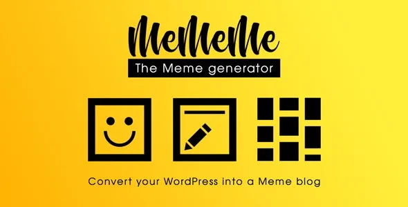 MeMeMe – The Meme Generator | WP Plugin - MeMeMe The Meme Generator v2.2.4 by Codecanyon Nulled Free Download
