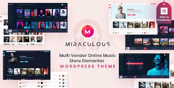 Miraculous – Online Music Store WordPress Theme - Miraculous - Online Music Store WordPress Theme v2.0.1 by Themeforest Nulled Free Download