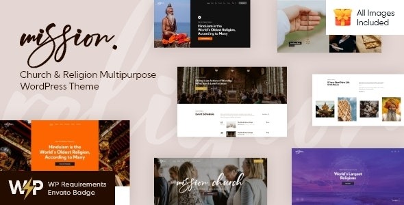 Mission Church – Religion Multipurpose WordPress Theme - Mission - Church & Religion Multipurpose WordPress Theme v1.14 by Themeforest Nulled Free Download