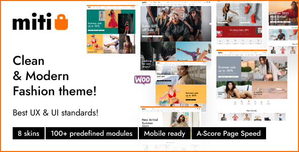 Miti – Elementor WooCommerce WordPress Theme - Miti - Elementor Fashion WooCommerce Theme v1.2.7 by Themeforest Nulled Free Download