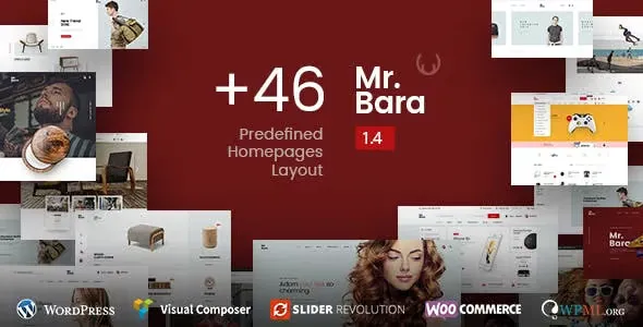 Mr.Bara – Responsive Multi-Purpose eCommerce WordPress Theme - Mr.Bara - Responsive Multi-Purpose eCommerce WordPress Theme v2.0.6 by Themeforest Nulled Free Download
