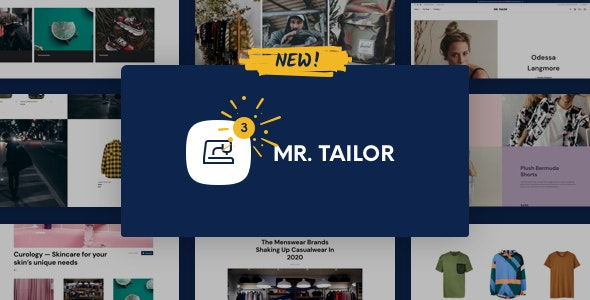 Mr. Tailor – Responsive WooCommerce Theme - Mr. Tailor - eCommerce WordPress Theme for WooCommerce v5.2 by Themeforest Nulled Free Download
