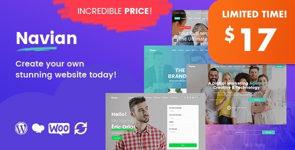 Navian – Multi-Purpose Responsive WordPress Theme - Navian Multi-Purpose Responsive WordPress Theme v1.4.9 by Themeforest Nulled Free Download