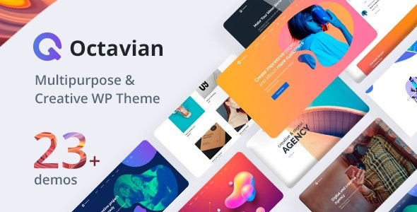 Octavian – Creative Multipurpose WordPress Theme - Octavian Creative Multipurpose WordPress Theme v1.18 by Themeforest Nulled Free Download