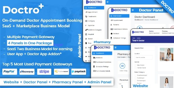 On-Demand Doctor Appointment Booking SaaS Marketplace Business Model - On-Demand Doctor Appointment Booking SaaS Marketplace Business Model v6.0.0 by Codecanyon Nulled Free Download