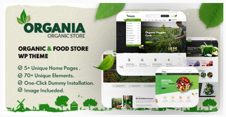 Organia – Organic Food Store WordPress Theme - Organia - Organic Food Store WordPress Theme v2.0.1 by Themeforest Nulled Free Download