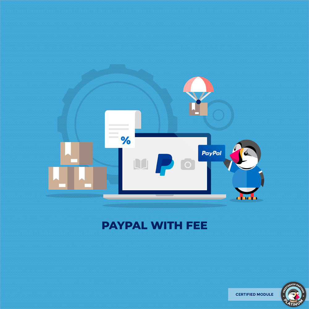 PrestaShop PayPal surcharge extra - PayPal surcharge extra fee PrestaShop v5.4.2 by Prestashop Nulled Free Download