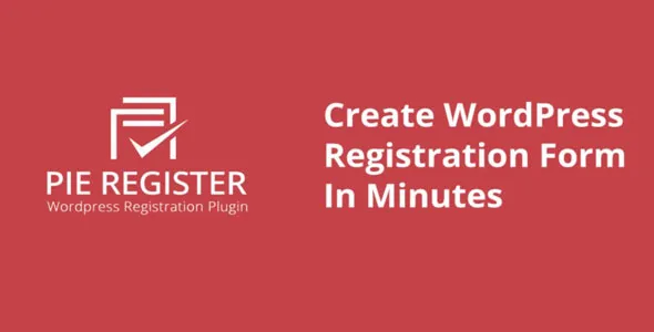 Pie Register Premium (Pro) - Pie Register Premium (Pro) + Addons v3.8.3.1 by Wordpress Nulled Free Download