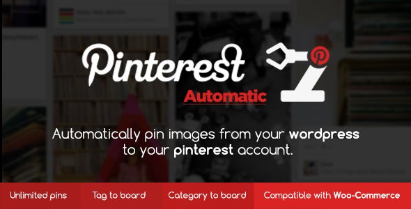 Pinterest Automatic Pin – WordPress Plugin - Pinterest Automatic Pin v4.17.0 by Codecanyon Nulled Free Download