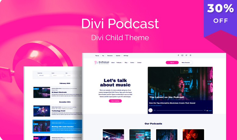 Divi Podcast - Divi Podcast v1.1.8 by Wpzone Nulled Free Download