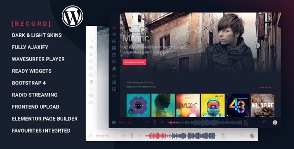 Rekord – Ajaxify Music – Events – Podcasts Multipurpose WP Theme + HTML - Rekord - Ajaxify Music - Events - Podcasts Multipurpose WP Theme + HTML v1.5.2 by Themeforest Nulled Free Download