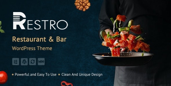 Restro Restaurant – Bar WordPress Theme - Restro - Restaurant - Bar WordPress Theme v1.5 by Themeforest Nulled Free Download