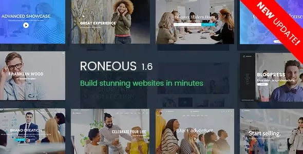 Roneous Creative Multi-Purpose WordPress Theme - Roneous - Creative Multi-Purpose WordPress Theme v2.0.4 by Themeforest Nulled Free Download