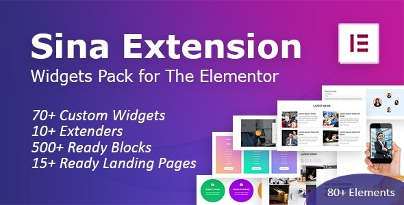 SEFE – Sina Extension for Elementor - SEFE - Sina Extension for Elementor v1.11.2 by Codecanyon Nulled Free Download