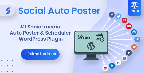 Social Auto Poster – WordPress Plugin - Social Auto Poster - WordPress Plugin v5.3.9 by Codecanyon Nulled Free Download